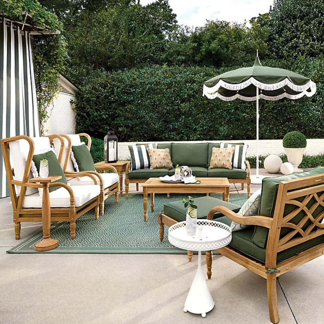 16" x 16" Floral pattern pillow insert included