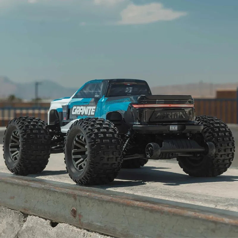 Garden Furniture .RC Truck 1/10 Granite 4X4 223S BLX BRUSHLESS Monster Truck RTR with DSC, Blue, ARA4302V4T1