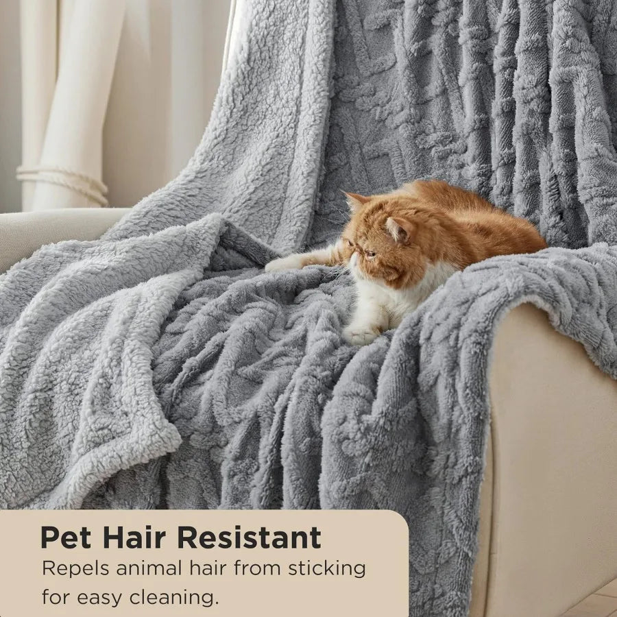 2025 New Style Tapestry Blanket Thick and Warm Taro Cotton Blanket Casual Blanket for Office Nap