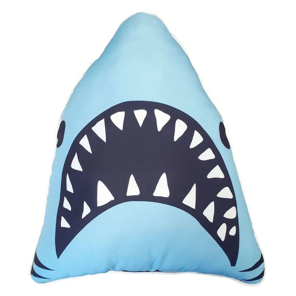 Kids Shark Adventure Full Bed In A Bag Set with Comforter Decorative Pillow 8 Piece Microfiber Bedding