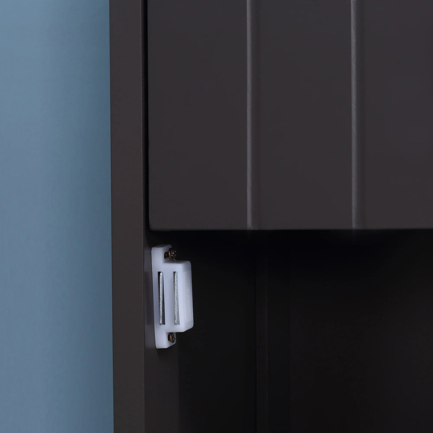 Tall Bathroom Cabinet Free Standing Bath Storage Organizer Linen Tower W/ Shelf