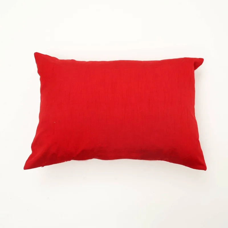 100% Polyester Lumber Pillow with Embroidery Work – Soft & Stylish Accent-24X16