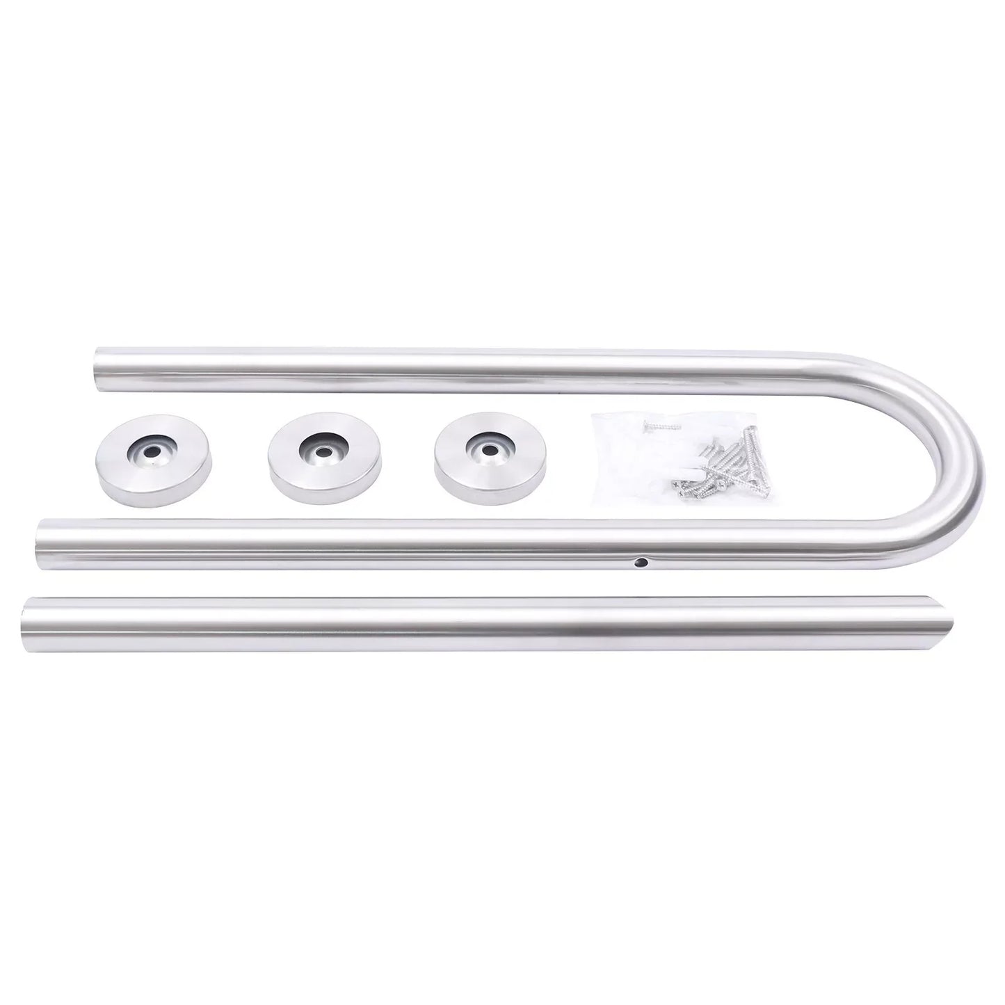 30 Inch Handicap Grab Bars Rails U-Shaped Toilet Handrails Bathroom Safety Bar Hand 304 Stainless Steel