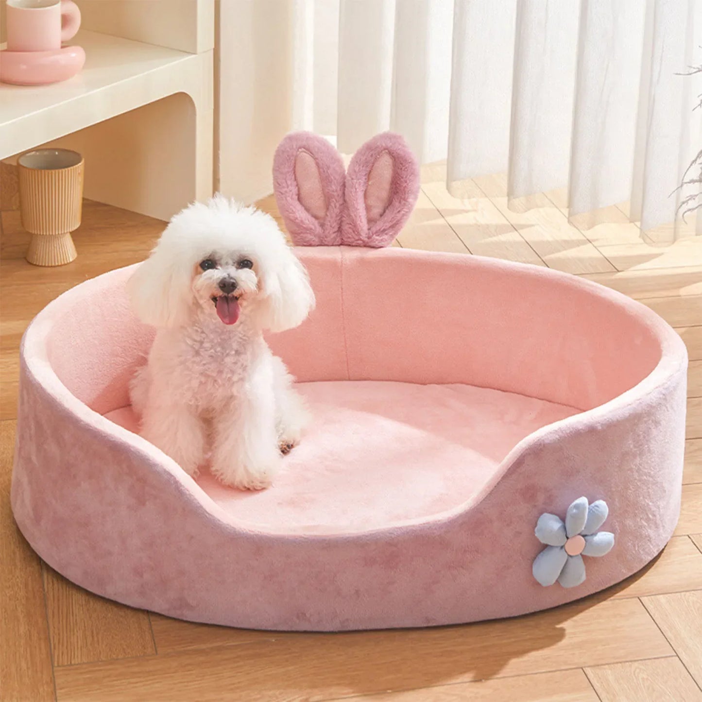 Detachable Pet Bed Washable Dog Sleeping Bed Soft Comfortable Warm Cat Bed for Four Seasons Soft Pet Bed