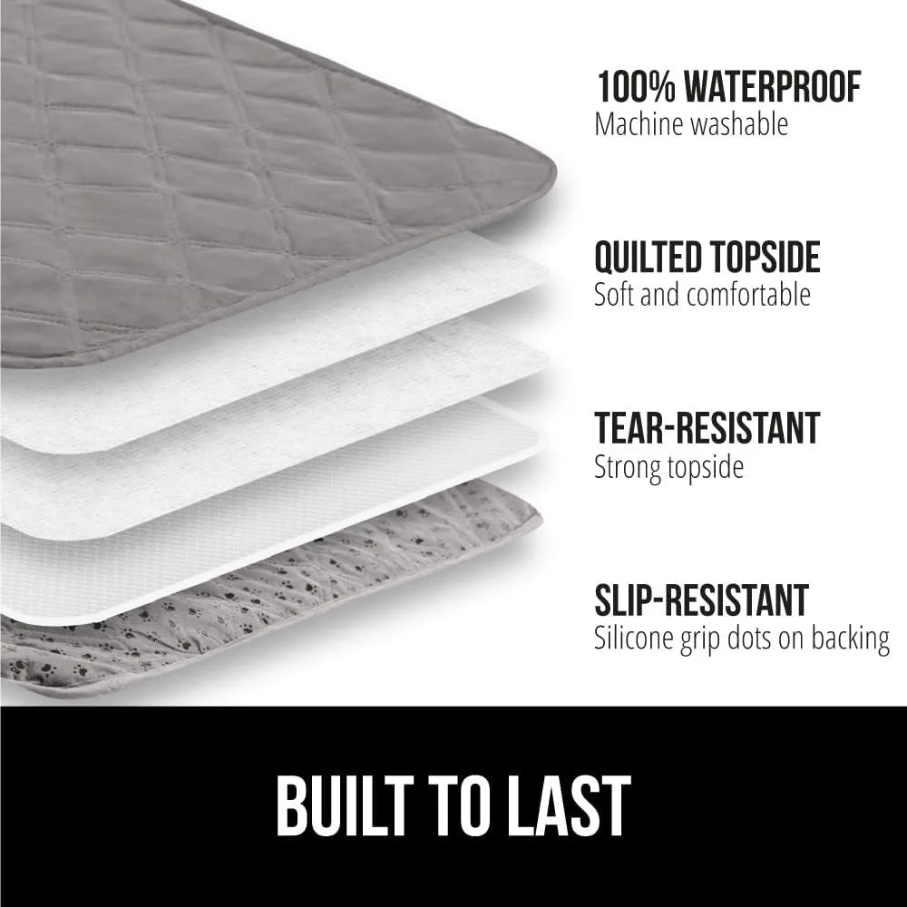 Waterproof Dog Blanket, Couch Cover for Dogs Washable, Protects Sofa, Furniture, Crate, Car, RV Essentials