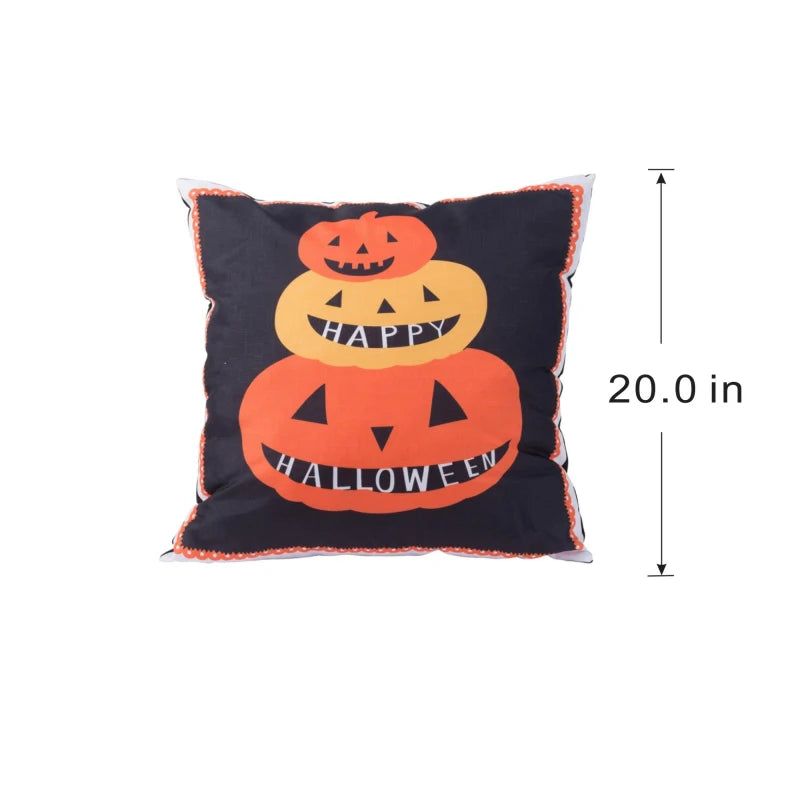 20x20 Halloween Pumpkin Pillow