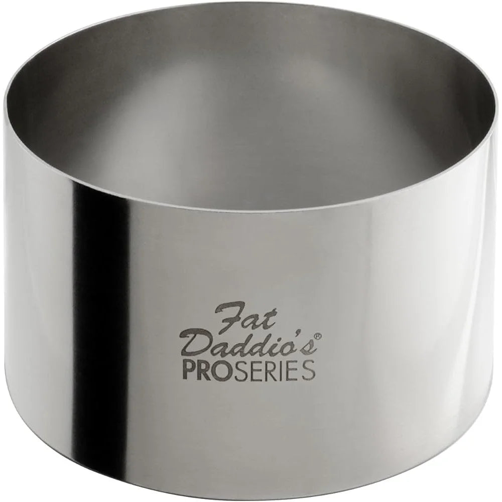 Round Cake Pastry Ring Stainless Steel Baking Tool Oven Freezer