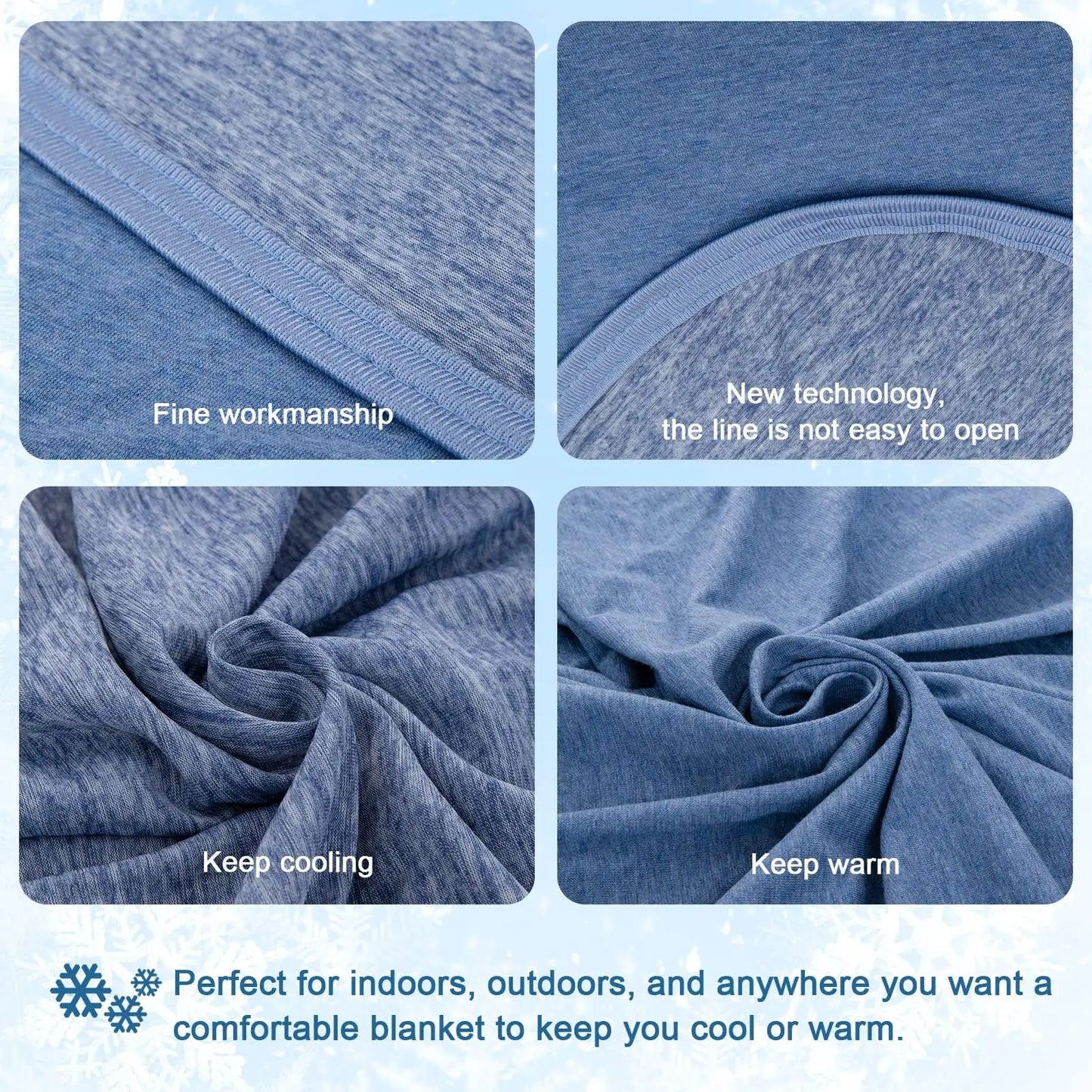 1PC Lightweight Cooling Blanket