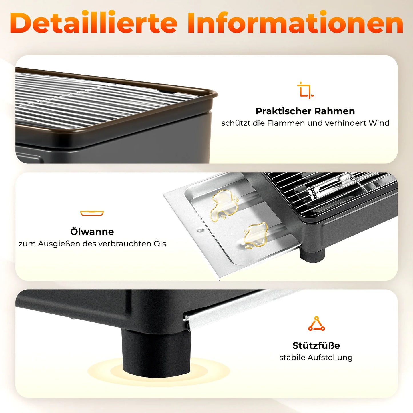Portable Butane Camping Stove with Storage Box, Overpressure Protection & Adjustable Precise Heat Control for Outdoor Cooking