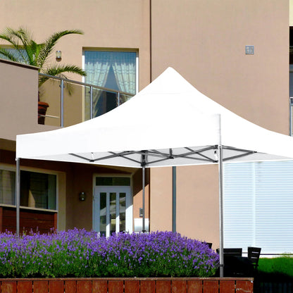 10x10 FT Pop up Canopy Heavy Duty Without Sidewalls, Easy Set-up Commercial Outdoor Party, 100% Waterproof Wedding Canopy Gazebo