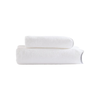 Scalloped Edge Bath Towels – Soft & Absorbent Towels for Bathroom,  Towels Set, Quick-Drying Cotton Towels