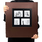 Photo Album 500 Pockets Photo, Extra Large Capacity Family Wedding Picture Albums Holds 4X6in Horizontal and Vertical Photos