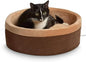 Thermo-Pet Bed Heated Pet Beds for Large Indoor Cats & Dogs, Calming Warming Pillow Pet Bed, Machine Washable