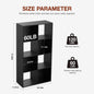 Cube Storage Organizer Wooden Shelf Bookcase Open Bookshelf for Living Room and Home Office Display Storage Bookcase