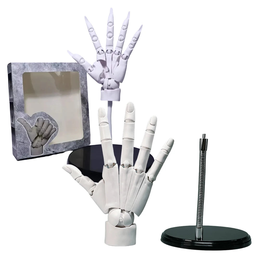 Articulated Hand Model Drawing Figurine Sketch Artist Painting Sculpture Hand Finger Joint Figurine Figma Doll House Decoration