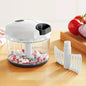 Multi-function 1QT Quick Pull Crusher, Stainless Steel Blade for Cutting Food