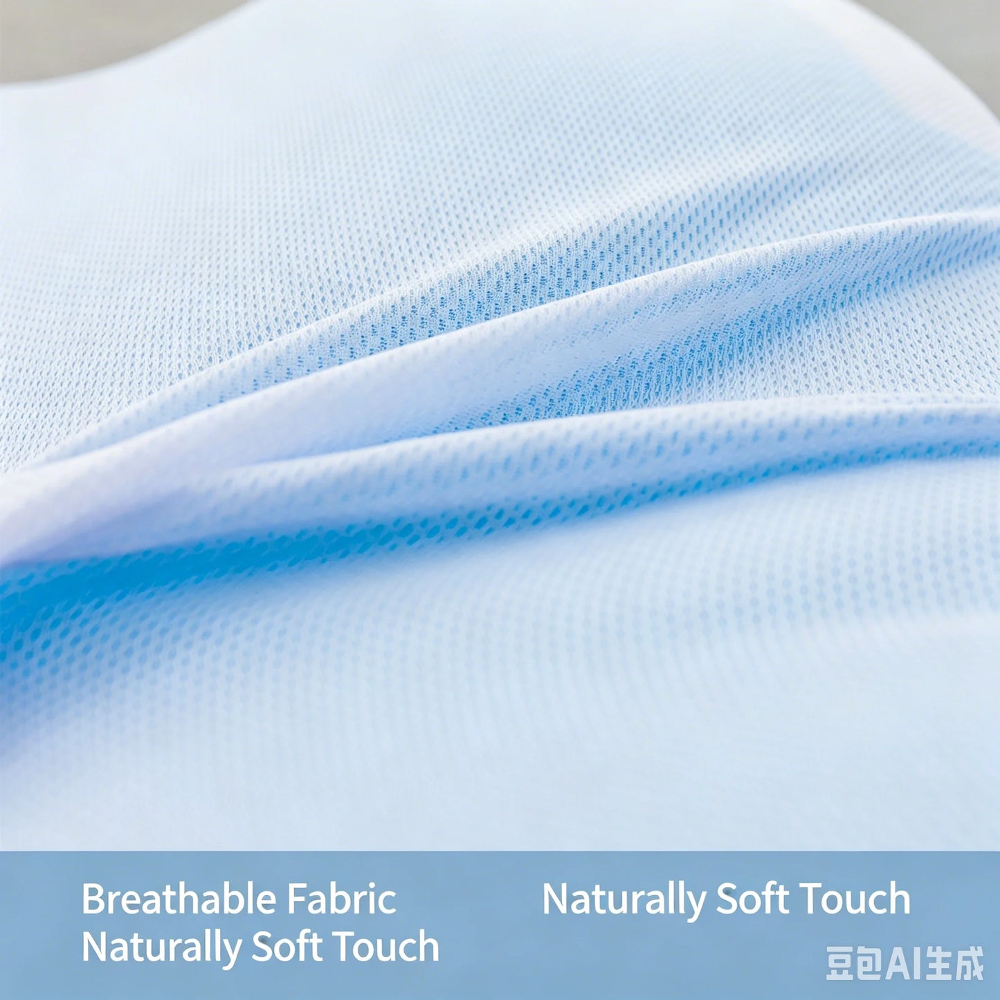 Cooling Gel Memory Foam Contour Pillow, Wave Cervical Support Orthopedic Bed Pillow for Neck Pain, Summer Breathable Sleeping Pi