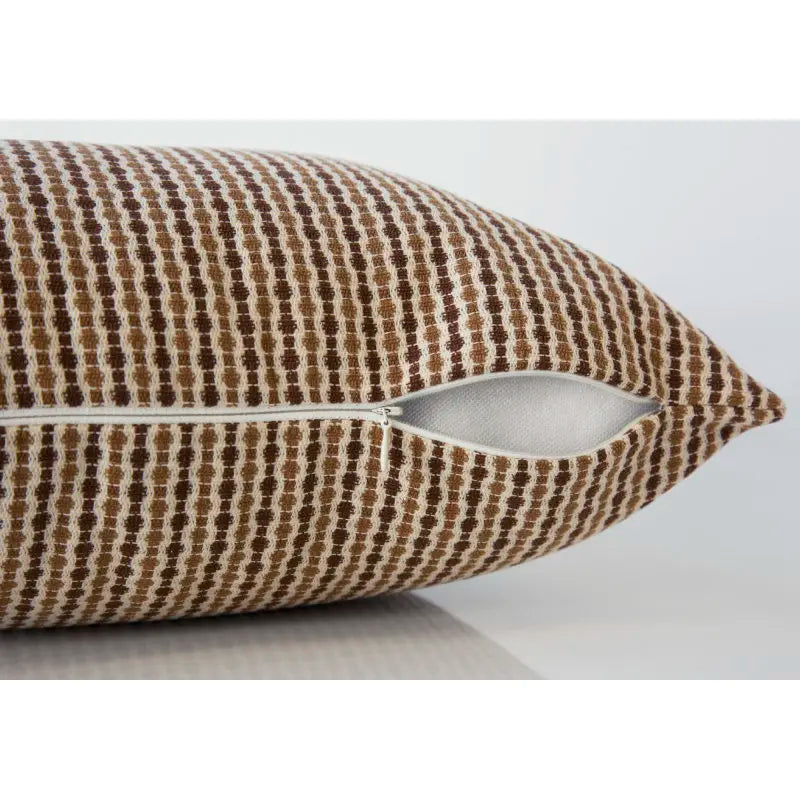 Pillows, 18 X 18 Square, Insert Included, Decorative Throw, Accent, Sofa, Couch, Bedroom, Brown Hypoallergenic Polyester, Modern