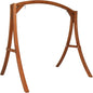 Heavy Duty Wooden Swing Frame for Adults Kids, Strong A-Frame Porch Swing Bench Stand for Indoor & Outdoor