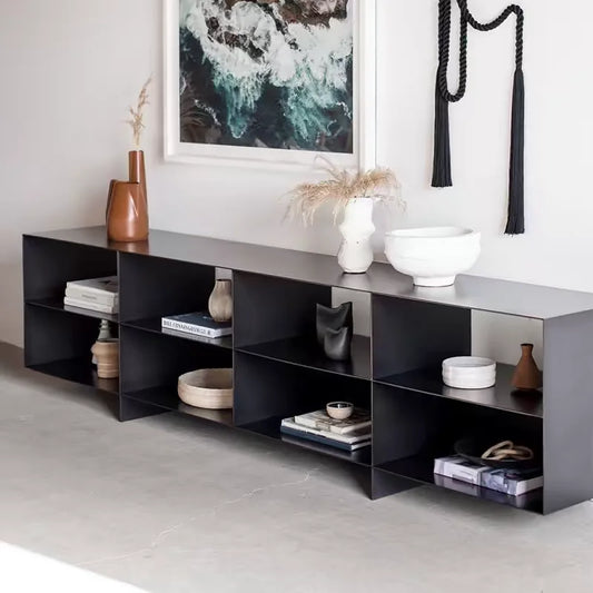 Italian Unique Tv Stand Minimalist Modern Metal Legs Glam Tv Stand Simple Industrial