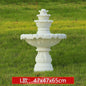 Outdoor garden, fish pond, water feature, courtyard floor-to-ceiling decoration Large European-style flowing water fountain,