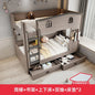 Bunk bed kids with Drawer storage loft double bed Climbing stairs full frames Queen Wooden literas de 2 camas bedroom furniture