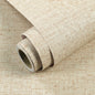 Wallpaper, Beige Grass cloth Waterproof Peel and Stick 15.75inchx118.11inch Self Adhesive Removable Wallpaper