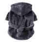 Pet Dog Bathrobe with Hooded Dog Pajamas Sleeping Clothes Soft Pet Bath Drying Towel Clothes For Puppy Dogs Cats
