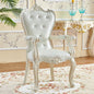 European Solid Wood Dining Chair Princess Lazy Throne Luxury Lounge Chair Fashion Butterfly Ergonomic Muebles Entrance Furniture