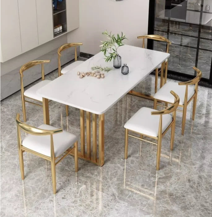 luxury kitchen furniture dining set bedroom set furniture diningset 6 chairs with table conference tables & chairs modern Nordic