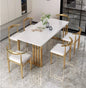 luxury kitchen furniture dining set bedroom set furniture diningset 6 chairs with table conference tables & chairs modern Nordic