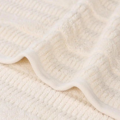 Medium Weight Cotton Blend Towels Quick Dry Ultra-Soft Bath Hand Face Towels Spa Essentials Eco-Friendly Absorbent Towels