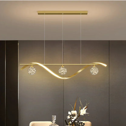 2025 New Creative Sky Star Chandelier Living Room Dining Room Glass Ball Kitchen Light Home Decoration Light