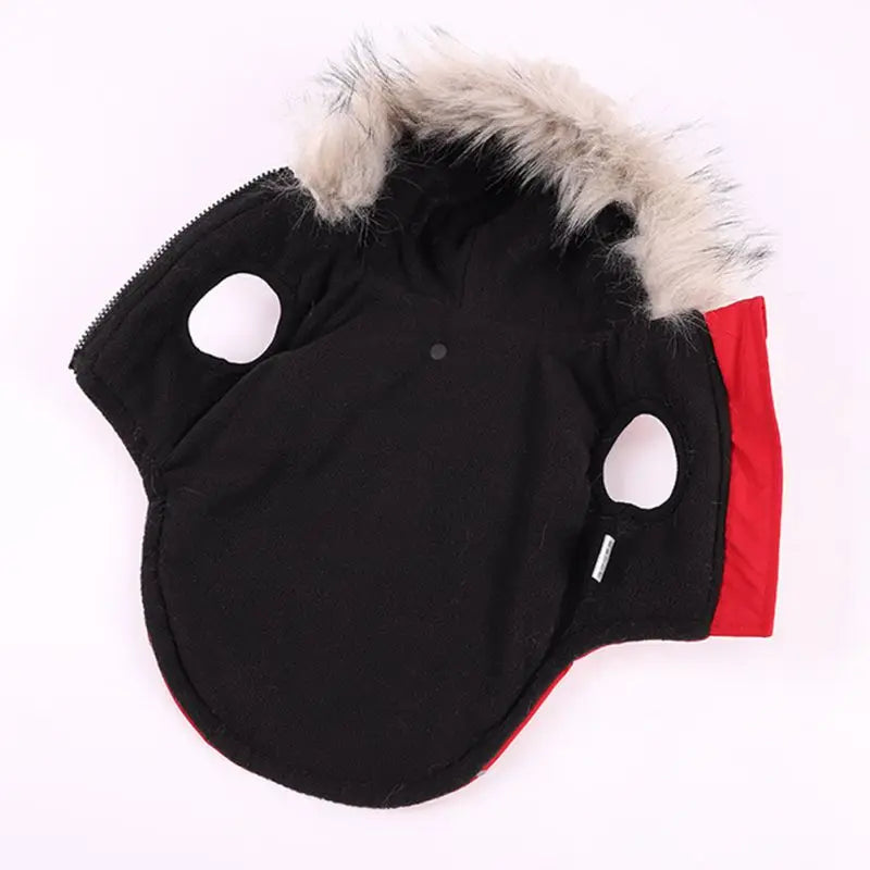 Winter Pet Dog Jacket With Harness Warm Dog Clothes Waterproof Hooded Coat for Small Medium Dogs