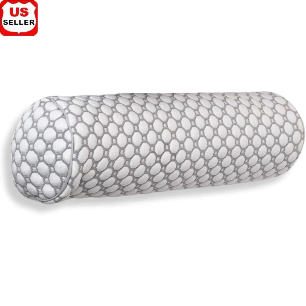 3D Knitted Cooling Pillow Washable Breathable Comfortable Pillow with Hidden Zipper Removable Inner All Sleep Positions