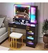 RPD4-LED Couches for Living Room.Modular Sectional Sofa Set Storage Ottomans.Oversized U Shapped