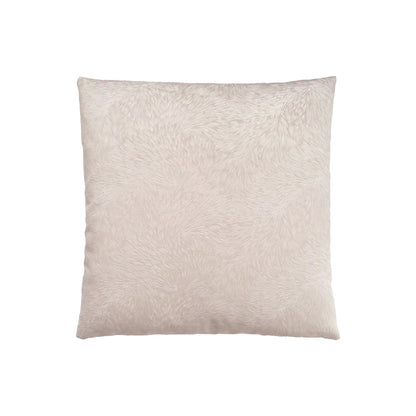 18 X 18 Square, Insert Included Throw, Beige Hypoallergenic Polyester, Modern