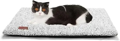Self Warming Cat Bed Self Heating Cat Dog Mat 24 x 18 inch Extra Warm Thermal Pet Pad for Indoor Outdoor Pets with Removable Cov