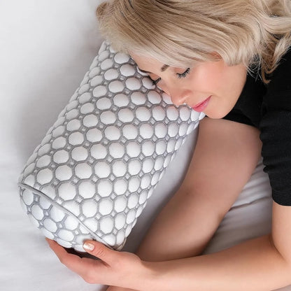 3D Knitted Cooling Pillow Washable Breathable Comfortable Pillow with Hidden Zipper Removable Inner All Sleep Positions