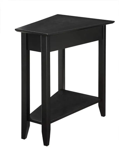 American Heritage Wedge End Table  24L   16W   24H