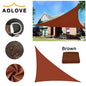 Waterproof Sun Shelter Triangle Sunshade Protection Outdoor  Cover Garden Patio Pool Shade Sail Awning Camping Sun Shade 420D