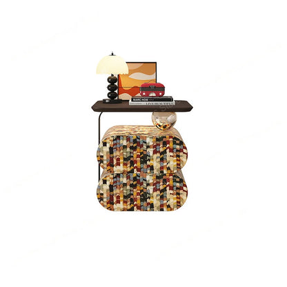Cream Style Bedside Tables Delicacy Creative Drawers Storage Night Table Light Luxury Muebles Para Dormitorio Bedroom Furniture