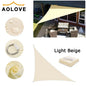 Waterproof Sun Shelter Triangle Sunshade Protection Outdoor  Cover Garden Patio Pool Shade Sail Awning Camping Sun Shade 420D
