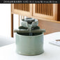 Lucky water decorations, small household fountains, living room, office desktop, running water supply money decoration