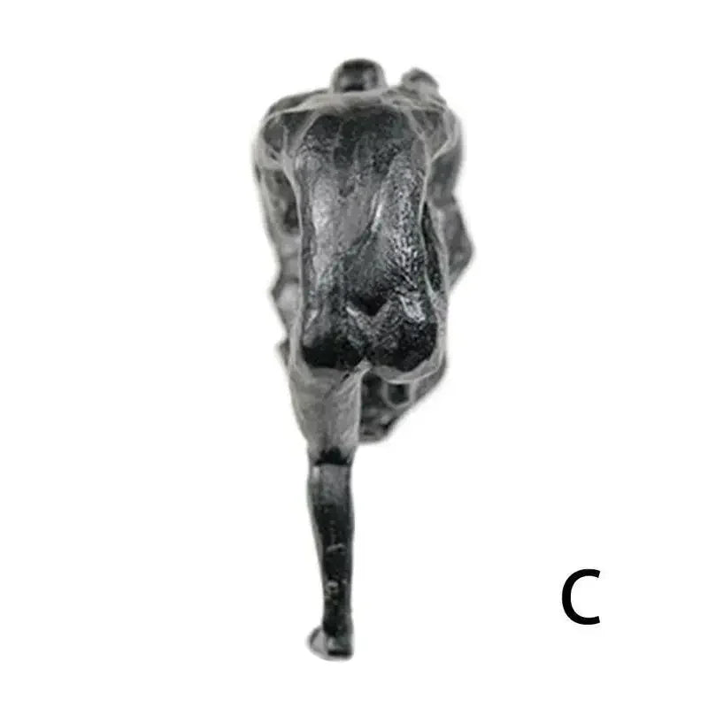 Athlete Rock Climbing Man Resin Background Wall Hanging Decoration Sculpture Statue Figures Creative Rock Climber Statue Pendant