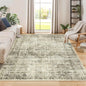 Washable Area Rug Stain-Resistant Throw Rug Indoor Carpet with Non-Slip Backing Foldable non-