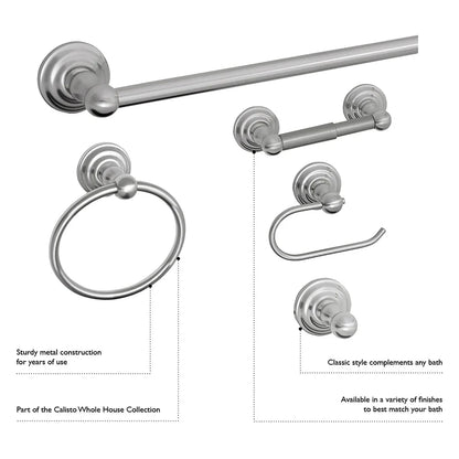 Modern Wall Mounted Towel Holder 24 Inch Oil Rubbed Bronze Bathroom Accessory Brass Zinc Construction