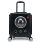 Pet Outdoor Portable Suitcase Cat Bag Dog Airline Approved Transport Carrier Space Bag Large Capacity Travel Trolley Case