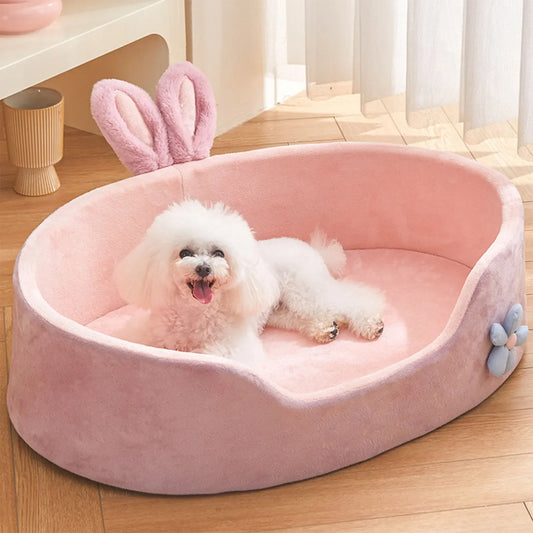 Detachable Pet Bed  Washable Dog Sleeping Bed Soft Comfortable Warm Cat Bed for Four Seasons Soft Pet Bed