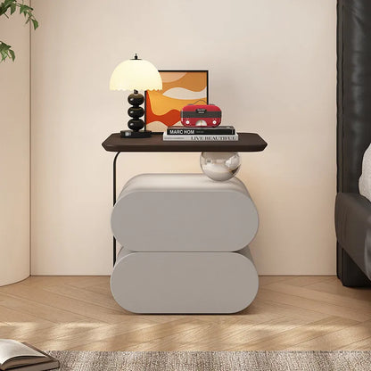 Cream Style Bedside Tables Delicacy Creative Drawers Storage Night Table Light Luxury Muebles Para Dormitorio Bedroom Furniture